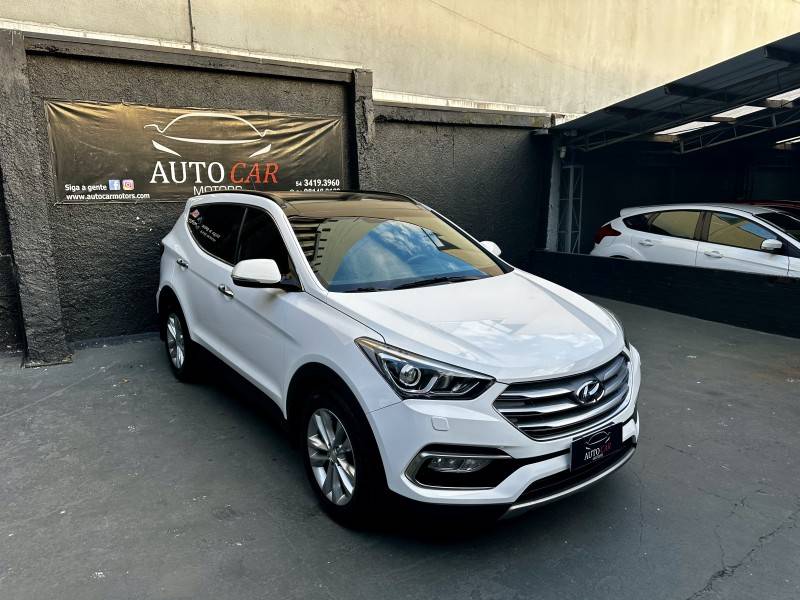 HYUNDAI - SANTA FÉ - 2017/2018 - Branca - R$ 135.900,00