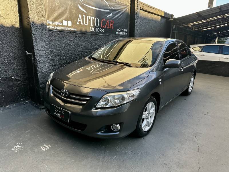 TOYOTA - COROLLA - 2009/2010 - Cinza - R$ 45.900,00