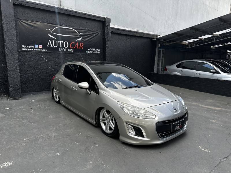 PEUGEOT - 308 - 2013/2014 - Cinza - R$ 43.900,00