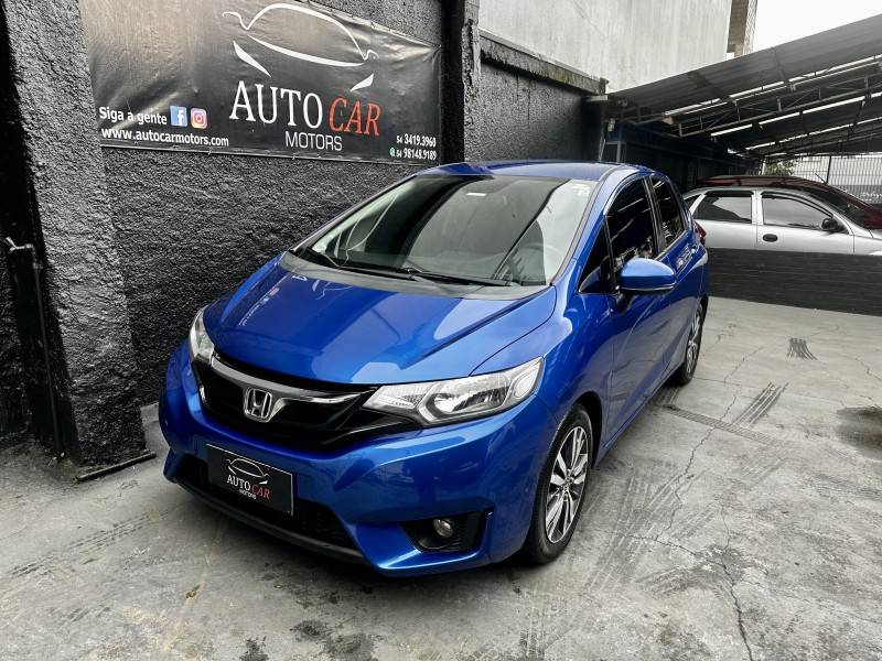 HONDA - FIT - 2014/2015 - Azul - R$ 65.900,00