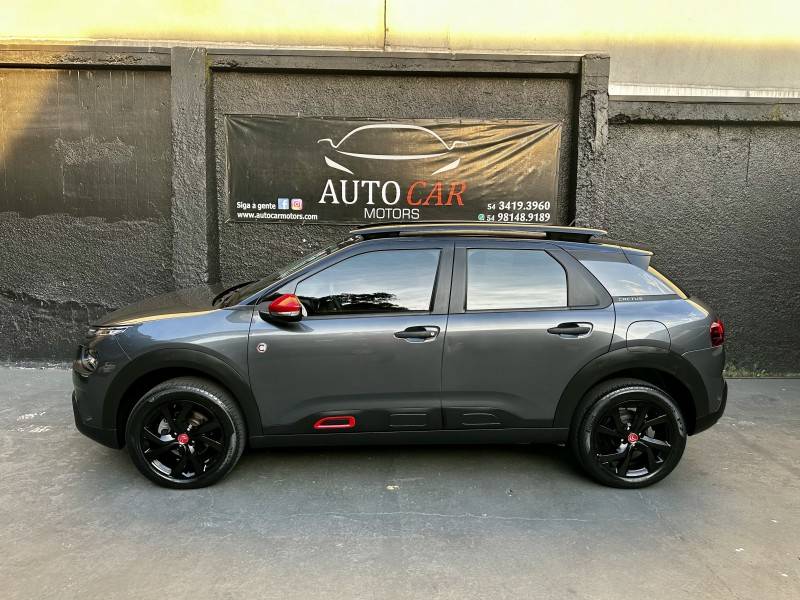 CITROËN - C4 CACTUS - 2020/2021 - Cinza - R$ 79.900,00