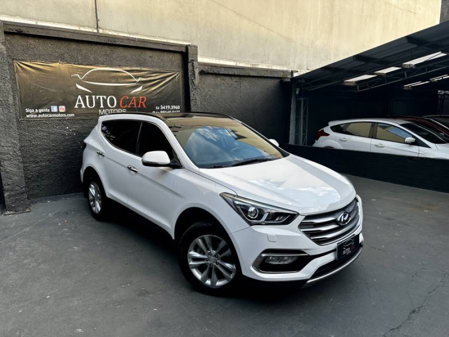 HYUNDAI - SANTA FÉ - 2017/2018 - Branca - R$ 135.900,00