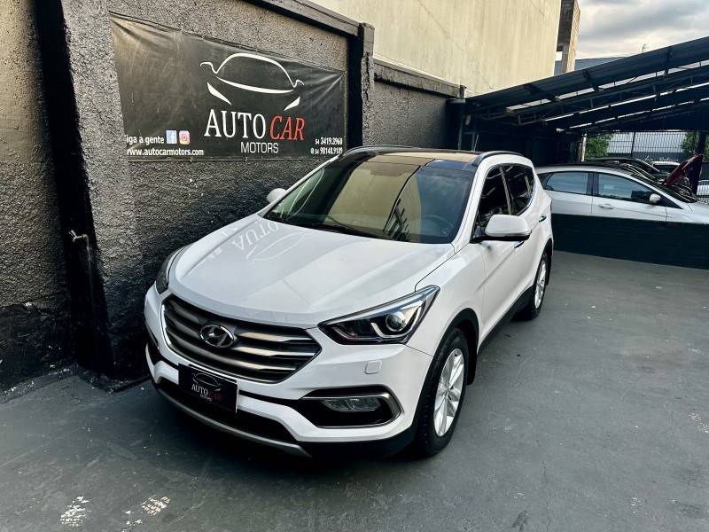 HYUNDAI - SANTA FÉ - 2017/2018 - Branca - R$ 135.900,00