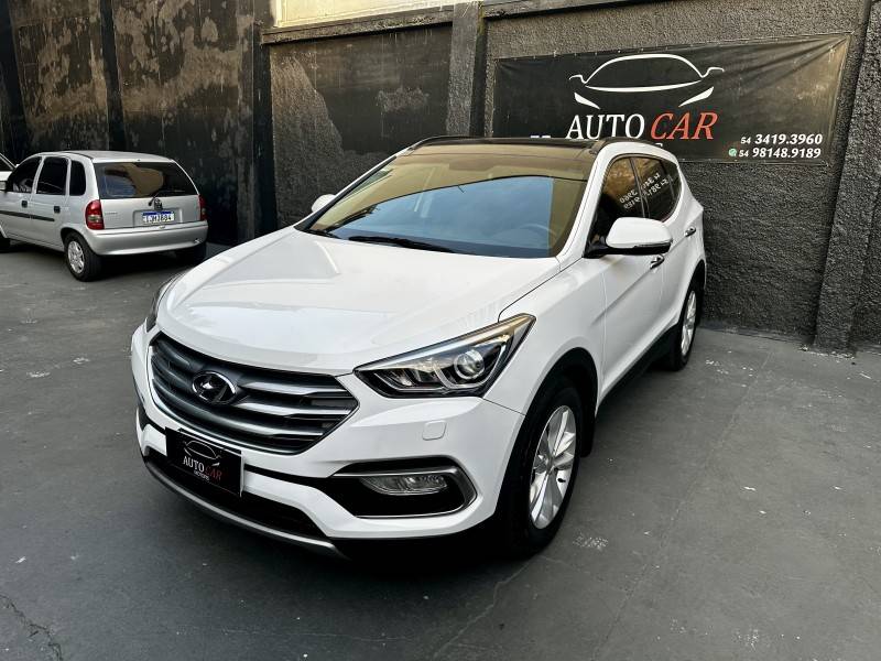 HYUNDAI - SANTA FÉ - 2017/2018 - Branca - R$ 135.900,00