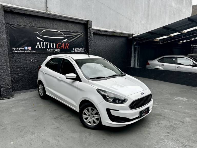 FORD - KA - 2020/2021 - Branca - R$ 54.900,00