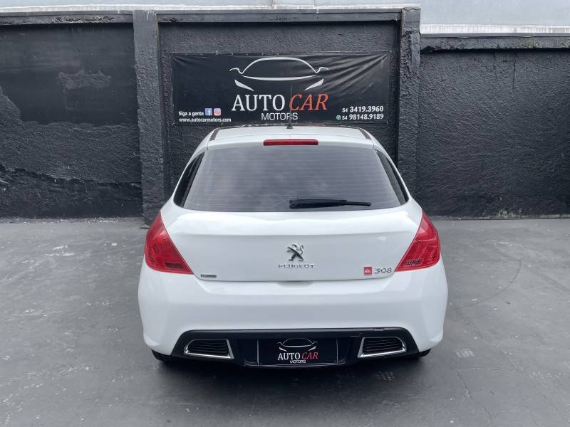 PEUGEOT - 308 - 2014/2015 - Branca - R$ 49.900,00