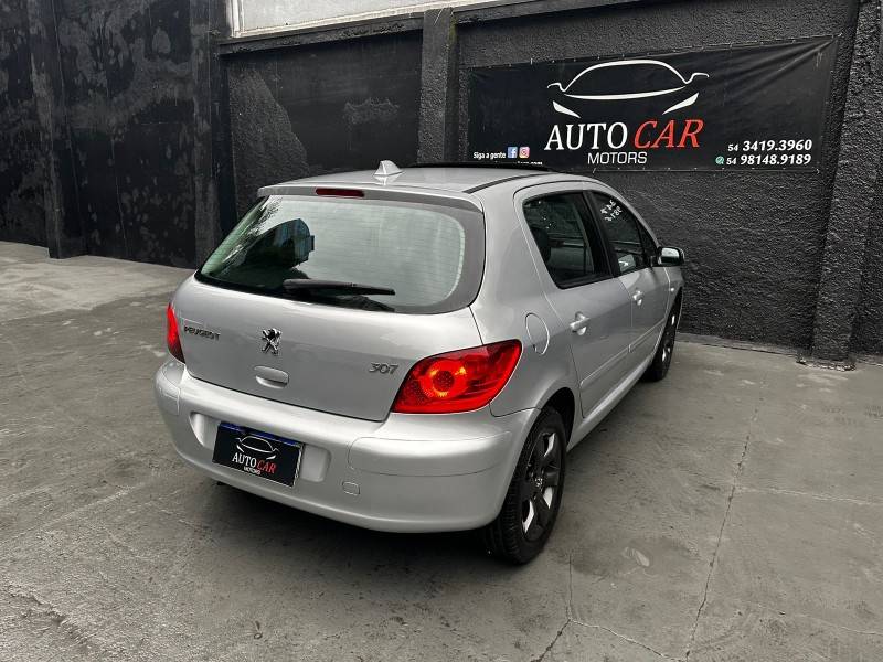 PEUGEOT - 307 - 2008/2009 - Prata - R$ 31.900,00