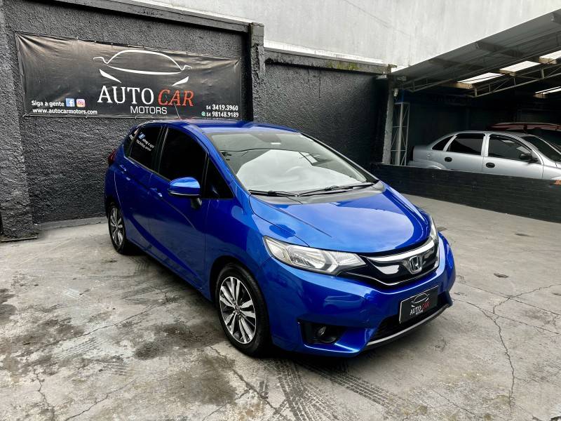 HONDA - FIT - 2014/2015 - Azul - R$ 65.900,00