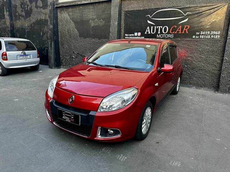 RENAULT - SANDERO - 2012/2012 - Vermelha - R$ 34.900,00