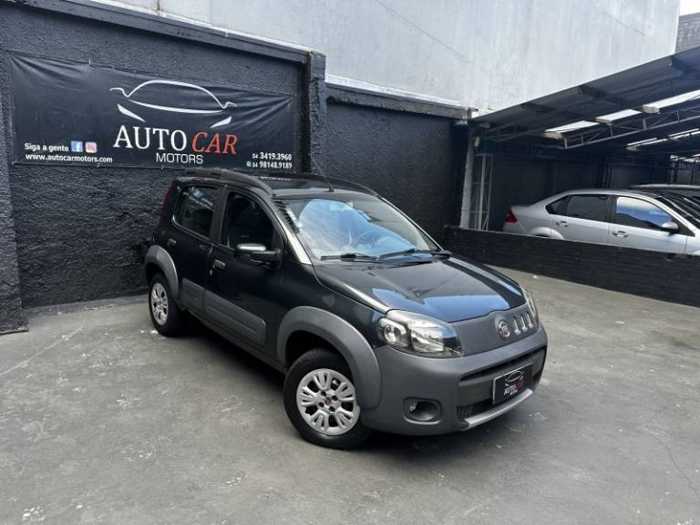 FIAT - UNO - 2012/2012 - Verde - R$ 34.900,00